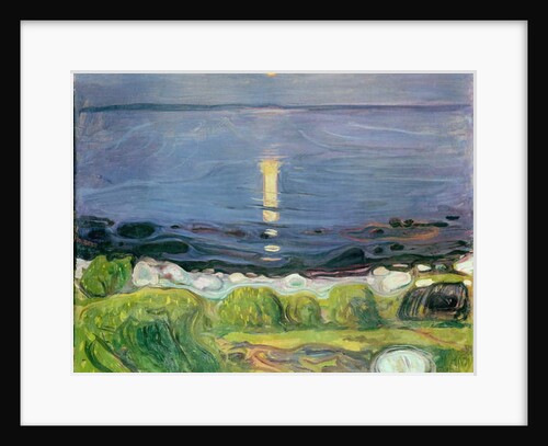 Summer night by the beach, 1902-03 by Edvard Munch