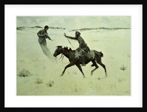 How Order No. 6 went through, or The Vision by Frederic Remington