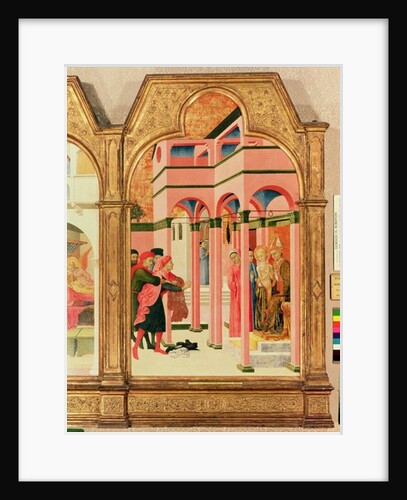 St. Francis Renounces his Earthly Father, 1437-44 by Sassetta (c.1392-1450)