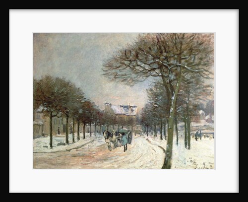 The Road to Saint-Germain at Marly, 1874-5 by Alfred Sisley