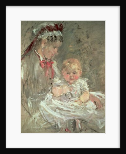 Julie Manet and her Nurse, 1888 by Berthe Morisot