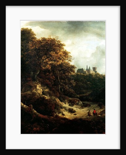 Castle at Bentheim, 1651 by Jacob Isaaksz.