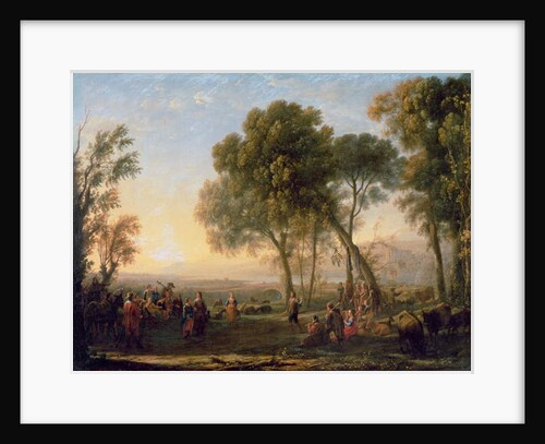 Landscape with a Country Dance by Claude Lorrain