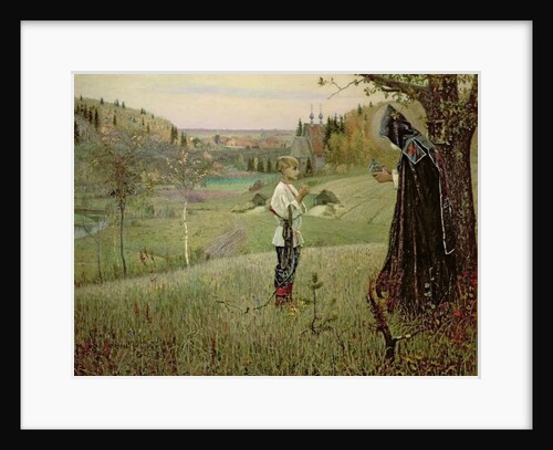 The Vision of the Young Bartholomew, 1889-90 by Mikhail Vasilievich Nesterov
