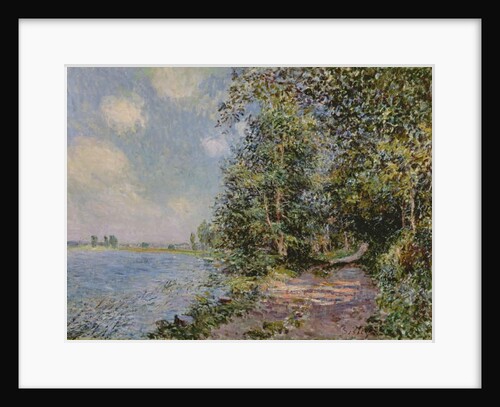 Veneux, August Afternoon, 1881 by Alfred Sisley