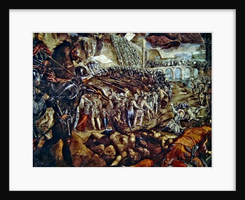 The Capture of Parma, c.1570 by Jacopo Robusti Tintoretto
