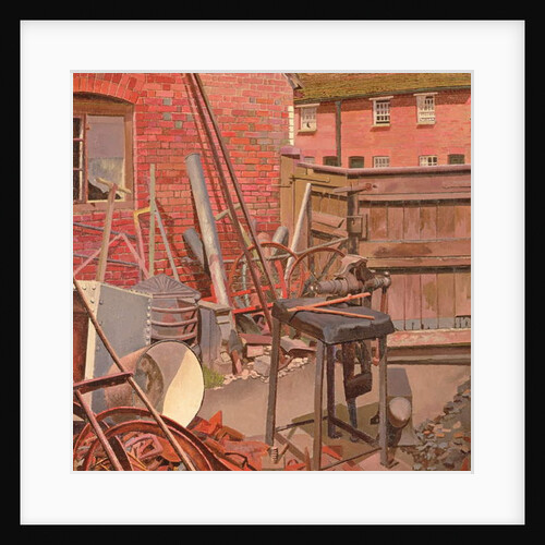 The Blacksmith's Yard, Cookham, 1932 by Stanley Spencer