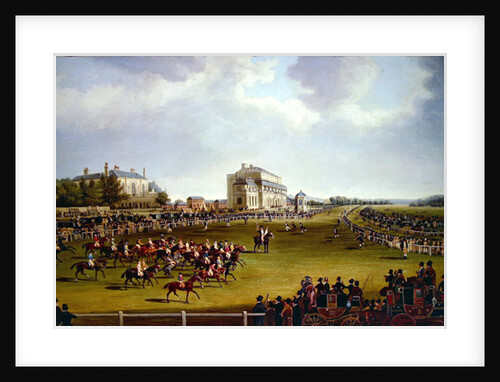 The Start of the St. Leger, 1830 by James Pollard