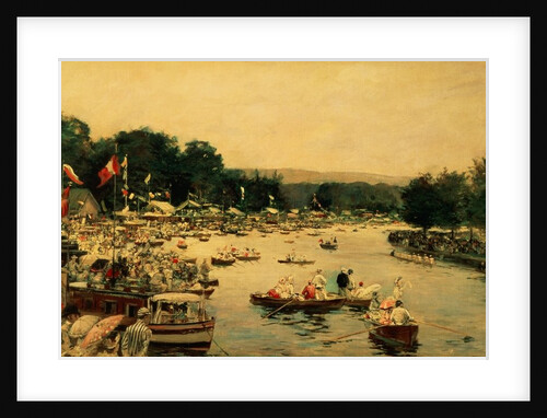 Henley Regatta, c.1877 by James Jacques Joseph Tissot