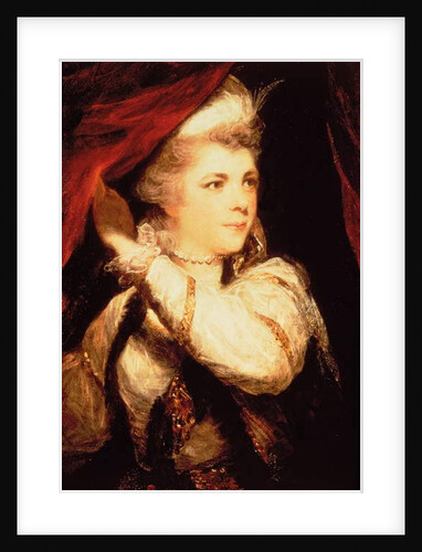 Mrs. Abington as Roxana 1782-3 by Joshua Reynolds