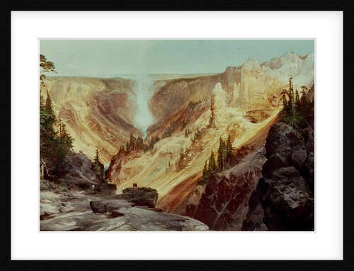 The Grand Canyon of the Yellowstone, 1872 by Thomas Moran