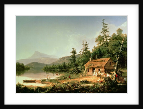 Home in the Woods, 1847 by Thomas Cole