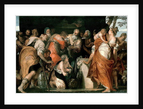 The Anointing of David, c.1555 by Veronese