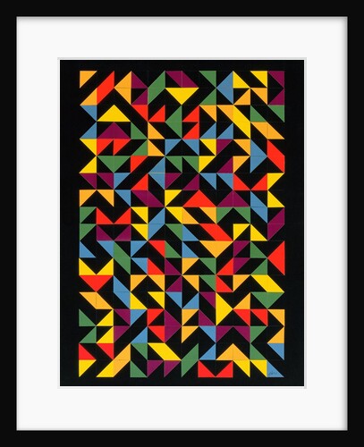 3x36 Permutations, 1986 by Peter McClure