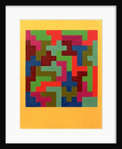 Puzzle II, 1988 by Peter McClure