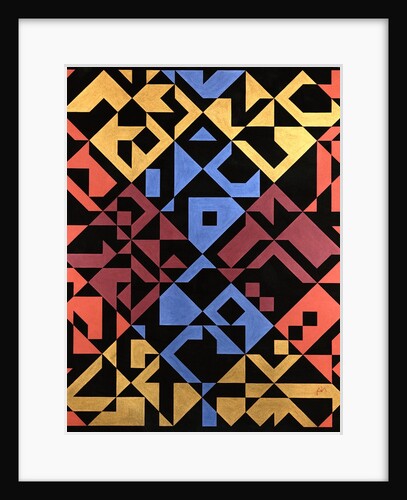 Interposed Diagonals, 1984 by Peter McClure