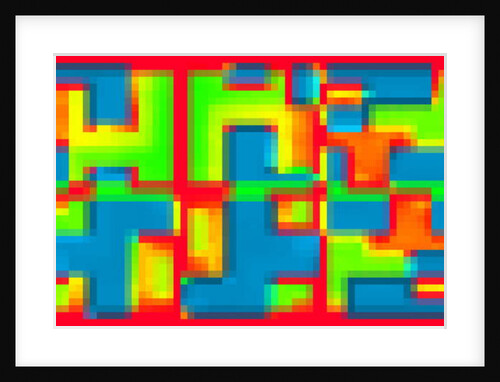 RED BORDELINE, 2014 by Peter McClure