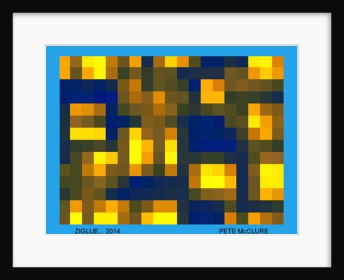 ZIGLUE, 2013 by Peter McClure