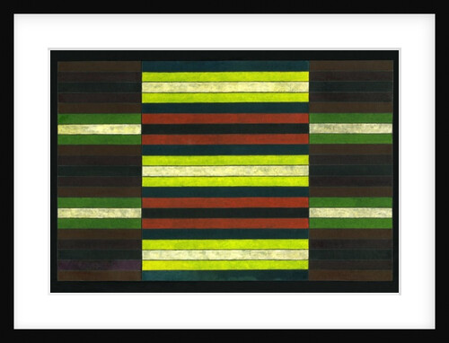 STRIPED TRIPTYCH No.6, 2003 by Peter McClure