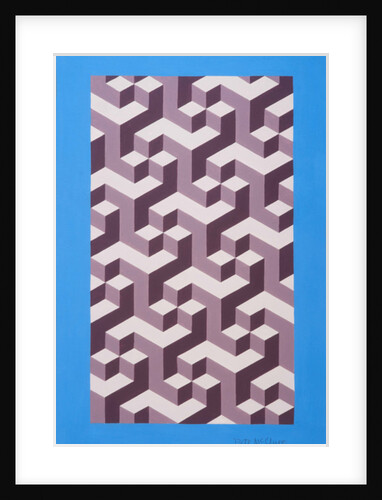 ISOMETRIC COMPOSITION, 2017 by Peter McClure