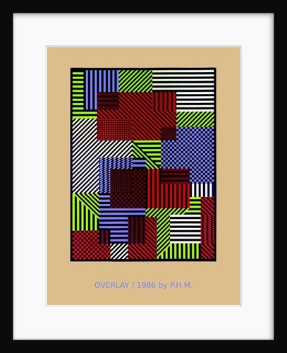 OVERLAY, 1986 by Peter McClure
