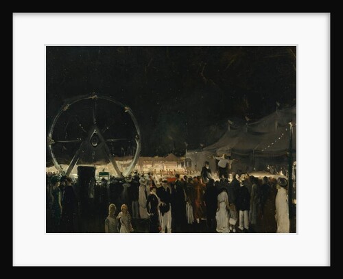 Outside the Big Tent, 1912 by George Wesley Bellows