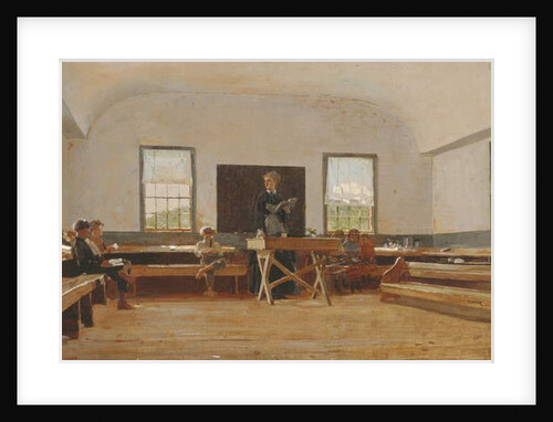 Country School, 1873 by Winslow Homer