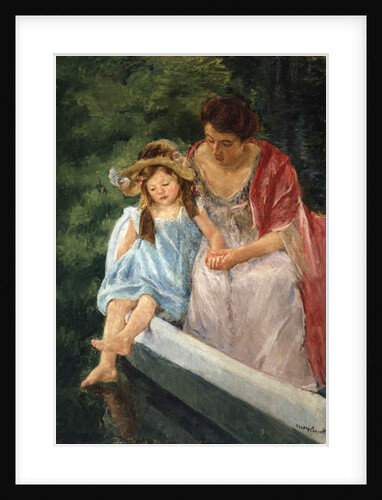 Mother and Child in Boat, 1908 by Mary Stevenson Cassatt
