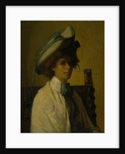 The Peacock Feather, c.1907-08 by Julian Alden Weir