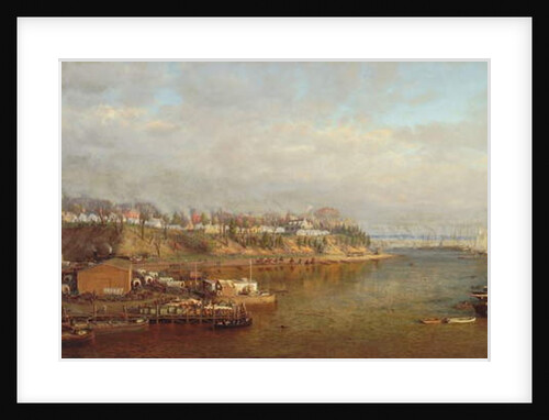 City Point, Virginia, Headquarters of General Grant, 1873 by Edward Lamson Henry