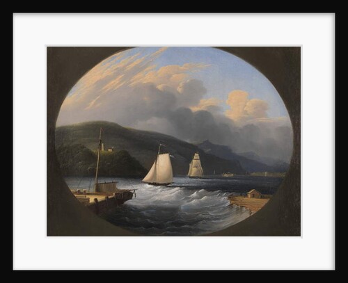 Cornwall Landing, Hudson River, 1851 by Edmund C. Coates