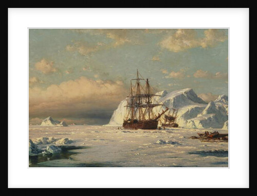 Caught in the Ice Floes, after 1870 by William Bradford