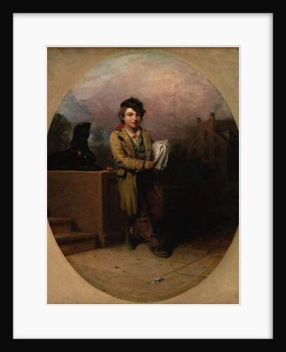 News Boy, 1841 by Henry Inman