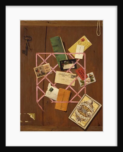 Office Board for Smith Brothers Coal Company, 1879 by John Frederick Peto