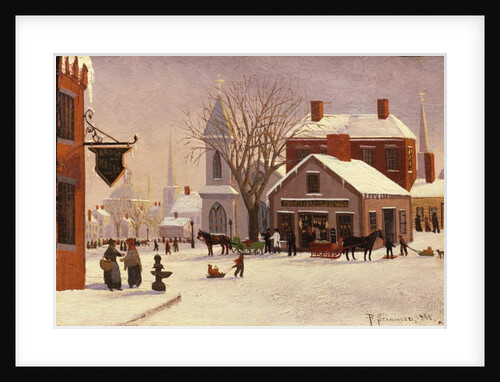Christmas in Connecticut, 1880 by Franklin Stanwood