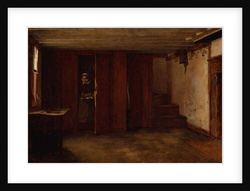 Susan Ray's Kitchen, Nantucket, 1875 by Eastman Johnson