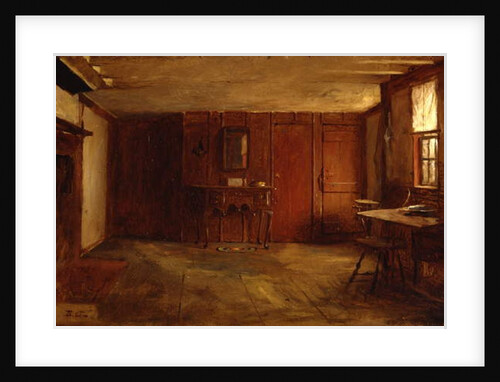 The Other Side of Susan Ray's Kitchen, Nantucket, c.1875 by Eastman Johnson