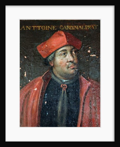 Cardinal Antoine Duprat, papal legate, 1617-38 by French School