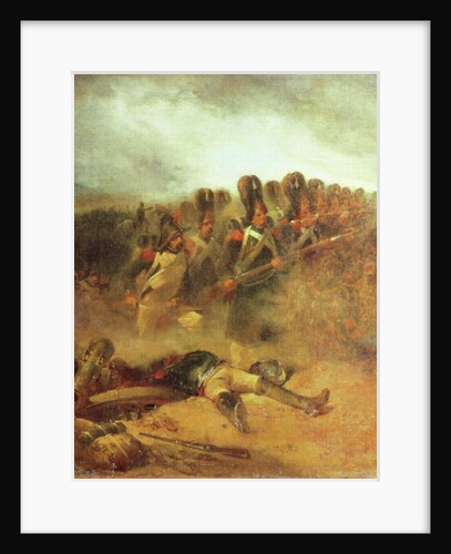 The Battle of Waterloo, 18th June 1815 by Nicolas Toussaint Charlet