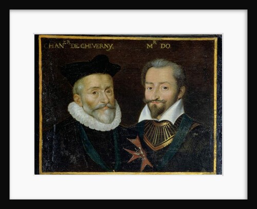 Portrait of Philippe Hurault Count of Cheverny and Francois Marquis of O, 1617-38 by French School