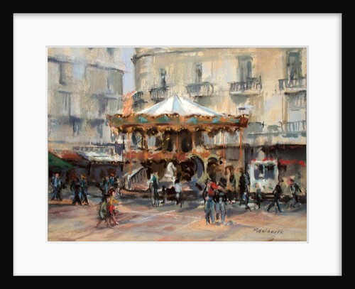 Little Carousel, Montpellier by Pat Maclaurin