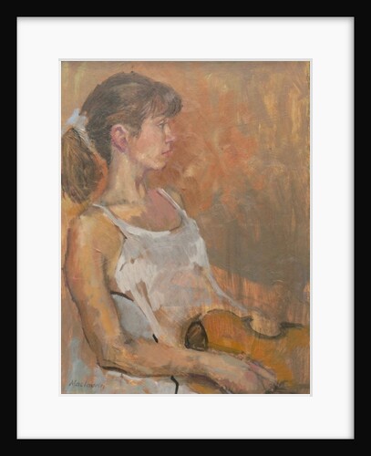 Girl with violin, 2007 by Pat Maclaurin