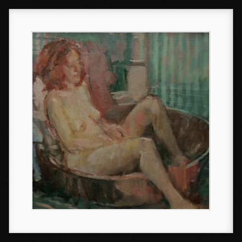 Nude in old tub, 2008 by Pat Maclaurin