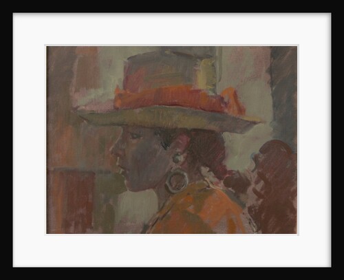 The straw hat, 2006 by Pat Maclaurin