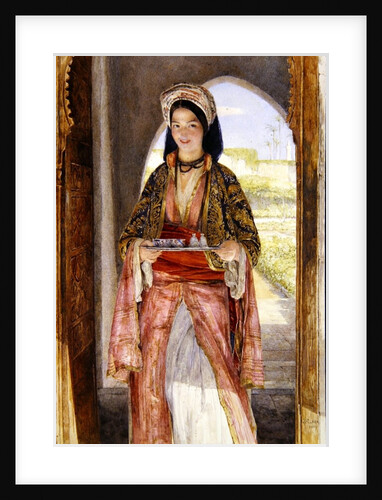 An Eastern Girl Carrying a Tray, 1859 by John Frederick Lewis