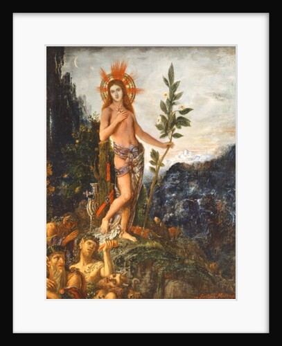Apollo Receiving the Shepherds' Offerings, 1893-95 by Gustave Moreau