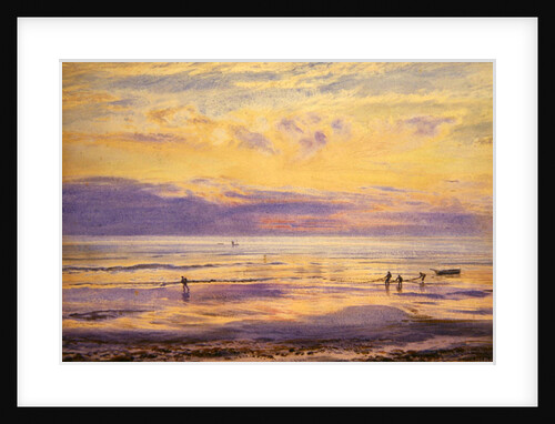 A Calm Evening - Tide Down, 1875 by Henry Moore