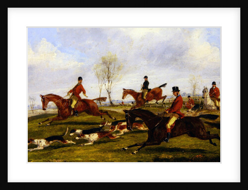 Hunting Scene by Henry Thomas Alken
