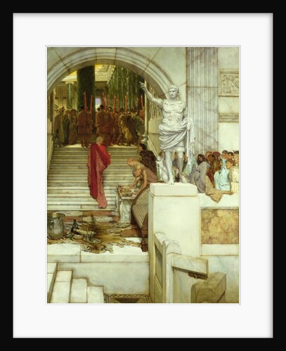 After the Audience, 1879 by Lawrence Alma-Tadema