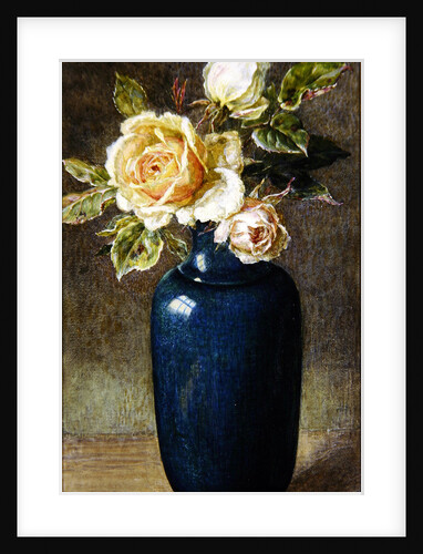 Vase of Roses by Helen Cordelia Coleman Angell